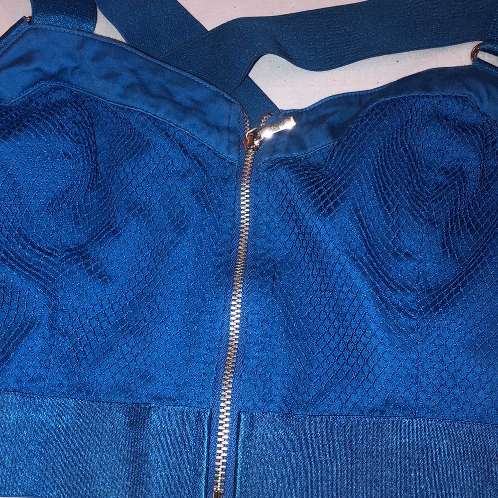 Blue Strap Top - Picture 3 of 3